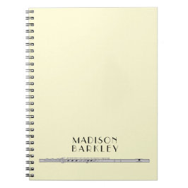 Cuaderno Banda de profesores de música flautista