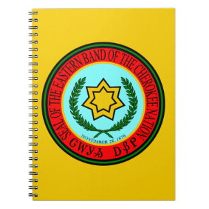 Cuaderno Banda del este del sello cherokee