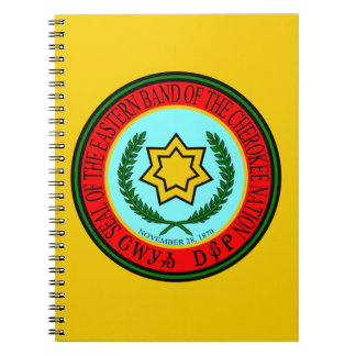 Cuaderno Banda del este del sello cherokee