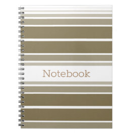 Cuaderno Banda dorada moderna