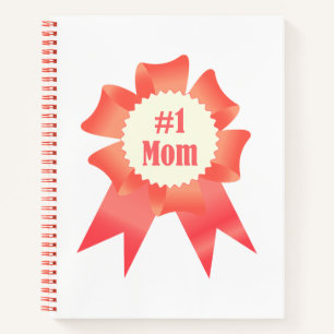 Cuaderno Banda ganadora del premio Gratitude Número Uno Mom