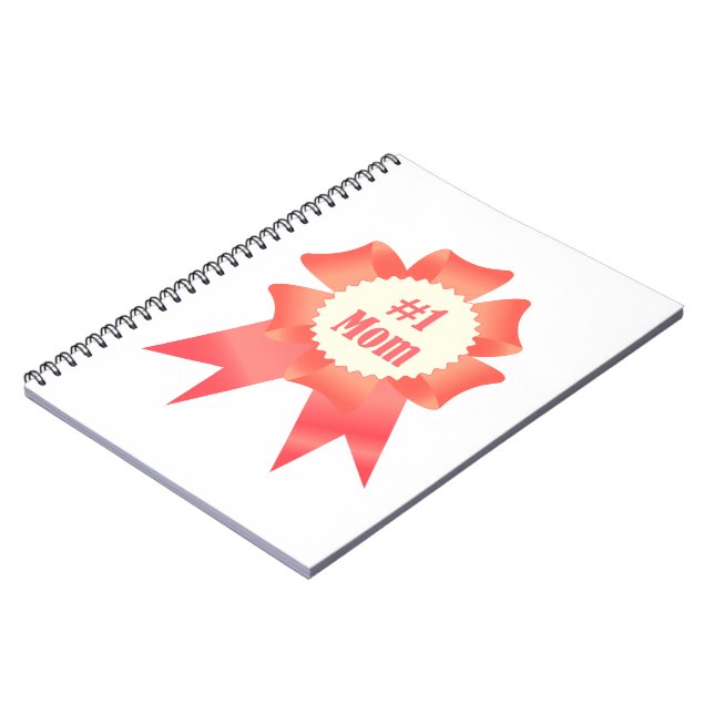 Cuaderno Banda ganadora del premio Gratitude Número Uno Mom (Lado Izquierdo)