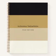 Banda horizontal moderna Tonos de color negro y do