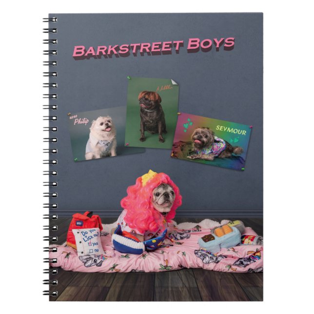 Cuaderno Banda Pug (Frente)