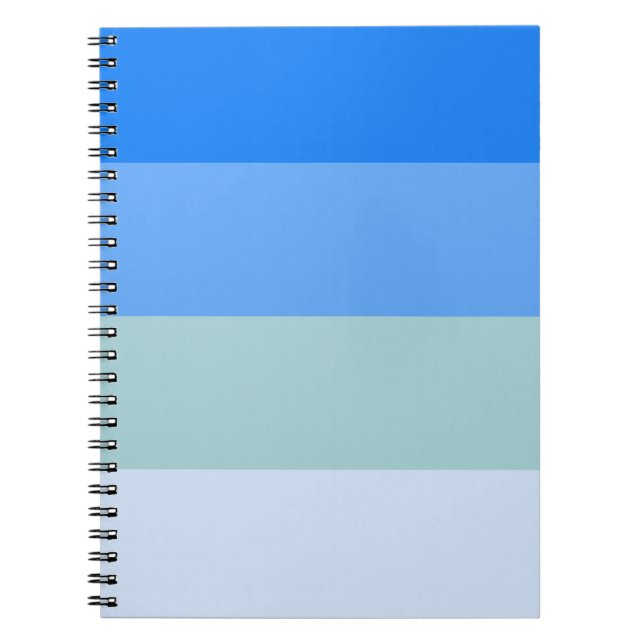 Cuaderno Bandas azules (Frente)