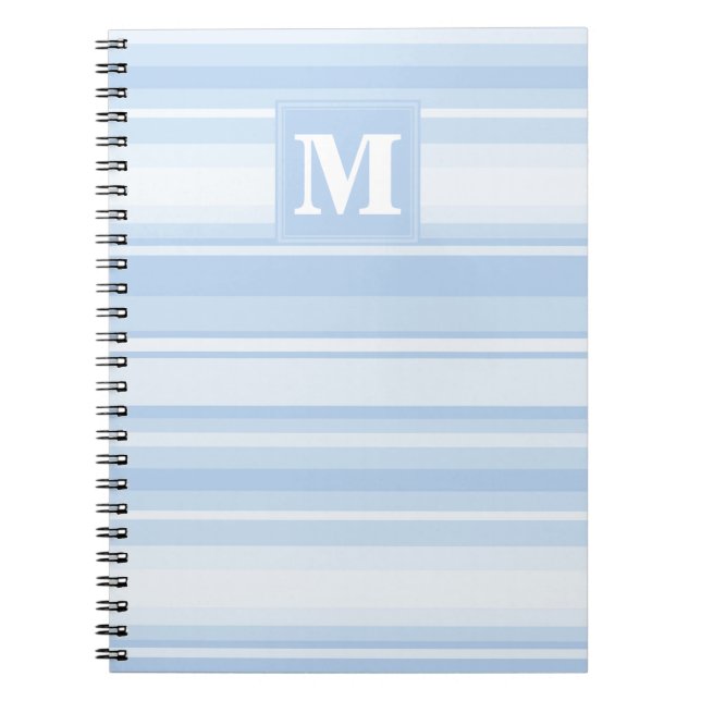 Cuaderno Bandas azules monográficas (Frente)