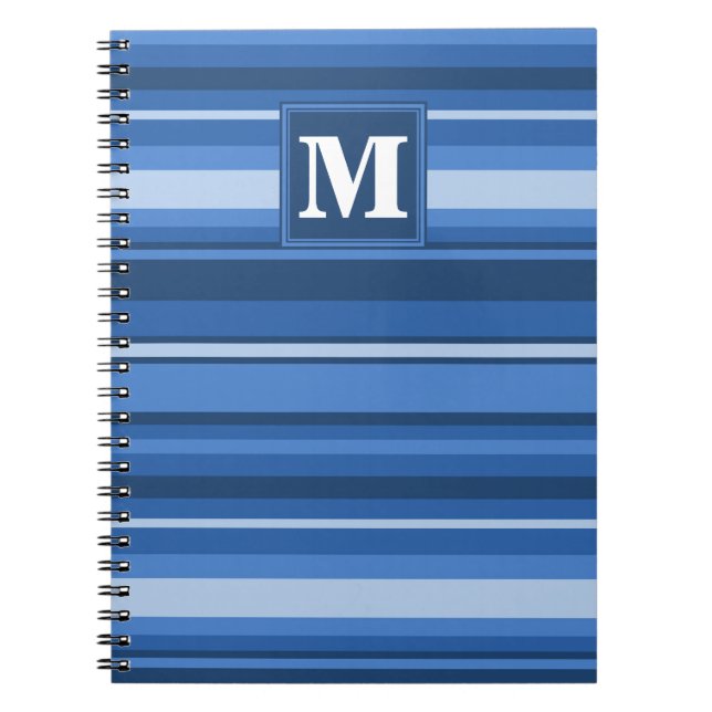 Cuaderno Bandas azules monográficas (Frente)