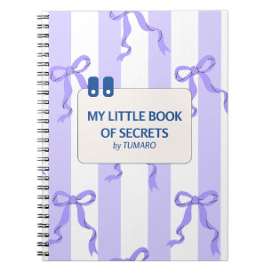 Cuaderno Bandas azules y blancas con arcos