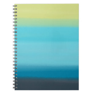 Cuaderno Bandas de color azul