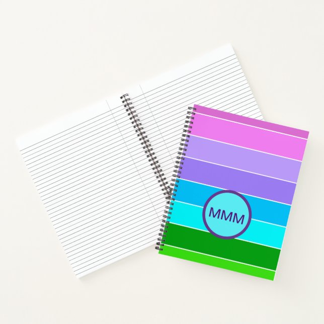 Cuaderno Bandas de color de la sirena (Interior)