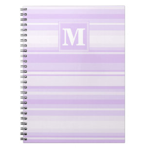 Cuaderno Bandas de lilac monogramo