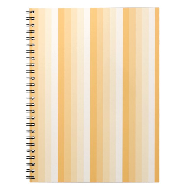 Cuaderno Bandas de sombra amarillas (Frente)