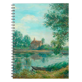 Cuaderno Bandas del Loing en Saint-Mammès Alfred Sisley