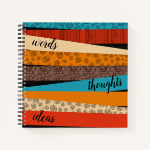 Cuaderno Bandas exóticas y tribales