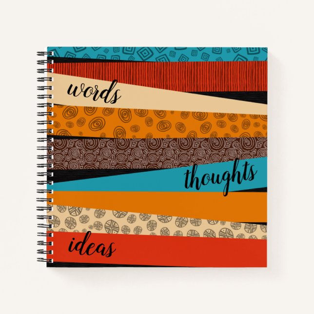 Cuaderno Bandas exóticas y tribales (Anverso)