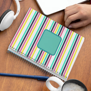 Cuaderno Bandas horizontales coloreadas