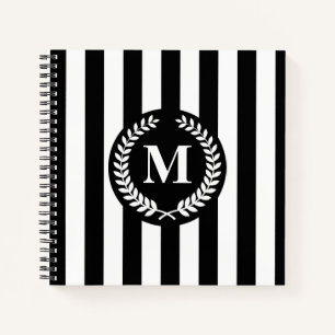 Cuaderno Bandas negras y blancas