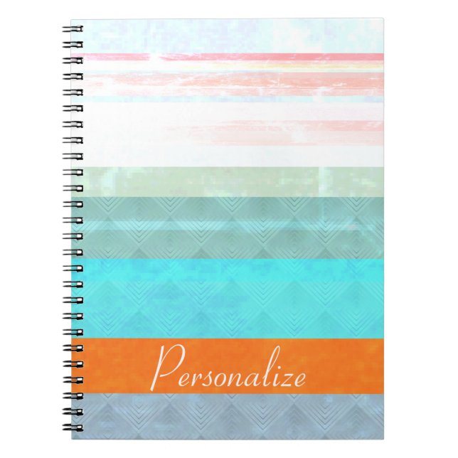 Cuaderno Bandas personalizadas y anticuadas (Frente)