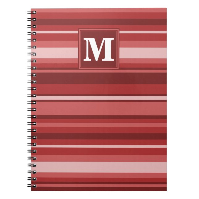 Cuaderno Bandas rojas monográficas (Frente)