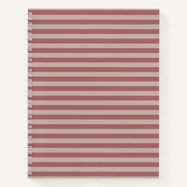 Cuaderno Bandas rosadas (Anverso)