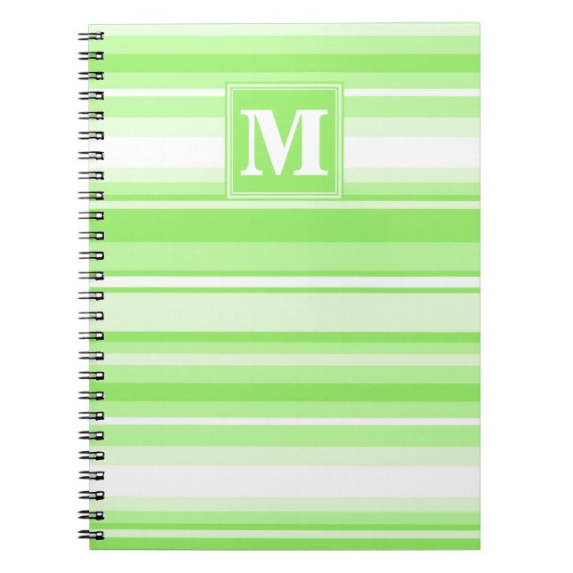 Cuaderno Bandas verdes monográficas (Frente)