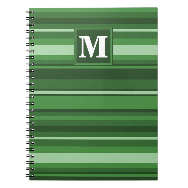 Cuaderno Bandas verdes monográficas (Frente)