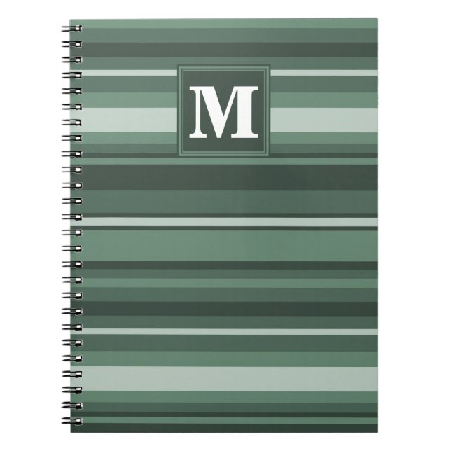 Cuaderno Bandas verdes monográficas (Frente)