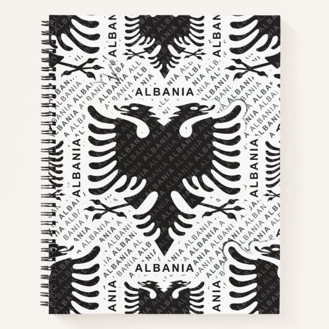 Cuaderno Bandera albanesa 3 (Anverso)