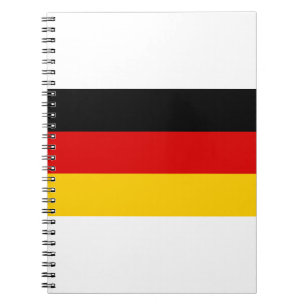 Cuaderno Bandera alemana