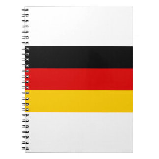 Cuaderno Bandera alemana