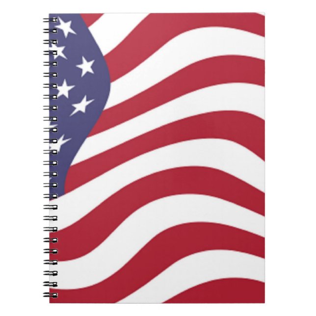 CUADERNO BANDERA AMERICANA (Frente)