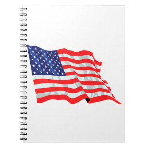Cuaderno bandera americana