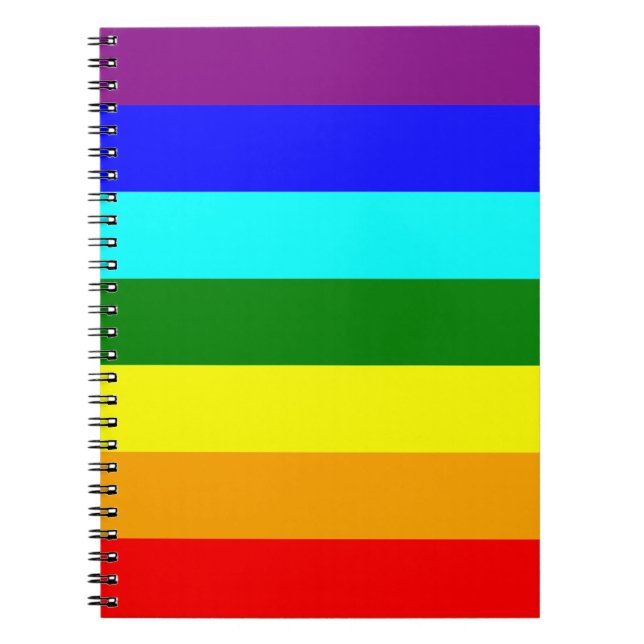 Cuaderno Bandera arco iris (Frente)