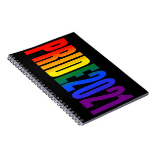 Cuaderno Bandera arcoiris LGBT colorea orgullo gay LGBTQ 20
