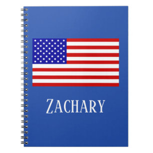 Cuaderno Bandera azul blanca roja patriótica