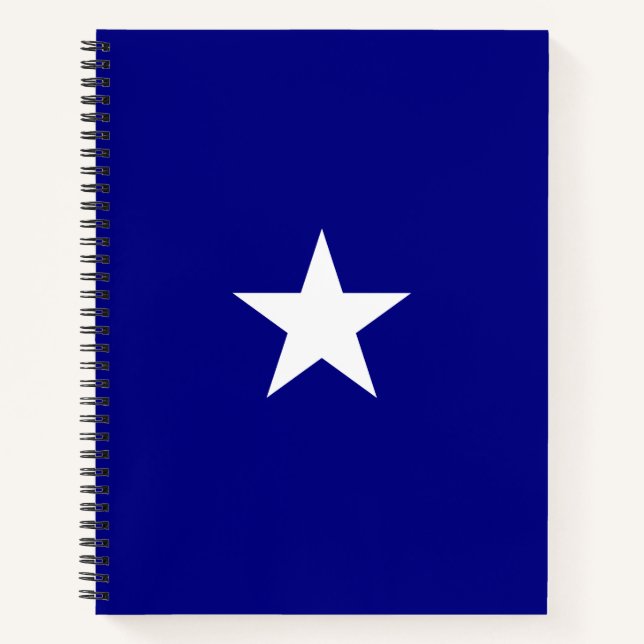 Cuaderno Bandera azul Bonnie (Anverso)