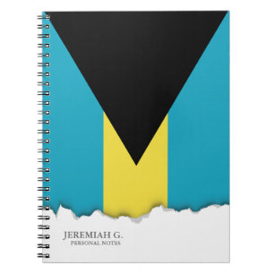 Cuaderno Bandera bahamesa clásica