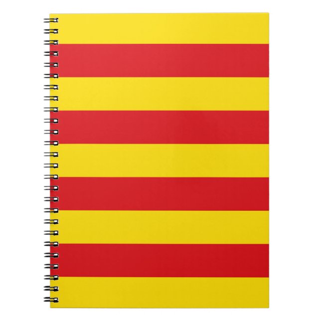 Cuaderno Bandera catalana (Frente)