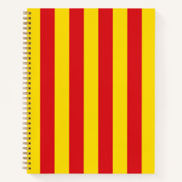 Cuaderno Bandera catalana (Cataluña)