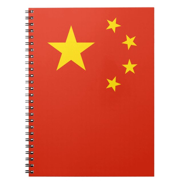 Cuaderno Bandera china (China) (Frente)