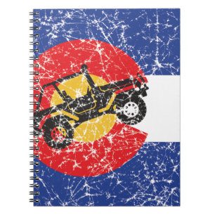 Cuaderno Bandera Colorado 4 Ruedas