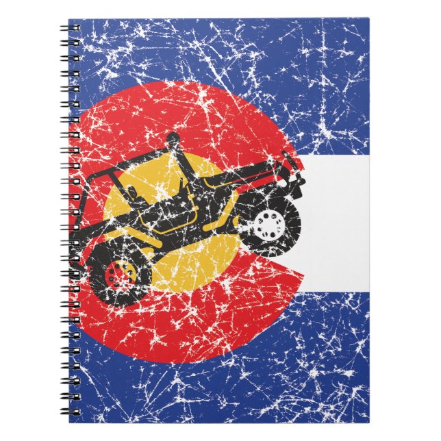 Cuaderno Bandera Colorado 4 Ruedas (Frente)