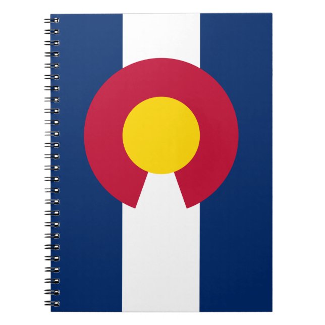 Cuaderno Bandera Colorado, Estado del centenario, Coloradan (Frente)