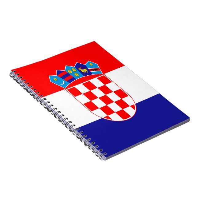 Cuaderno Bandera croata (Lado Derecho)