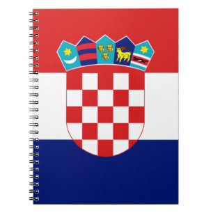 Cuaderno Bandera croata - Trobojnica