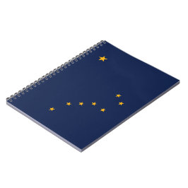Cuaderno Bandera de Alaska