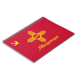 Cuaderno Bandera de Albuquerque (Nuevo México)
