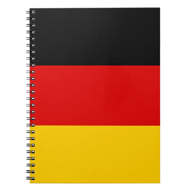 Cuaderno Bandera de Alemania (Frente)