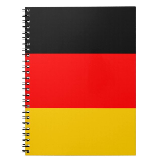 Cuaderno Bandera de Alemania (Frente)