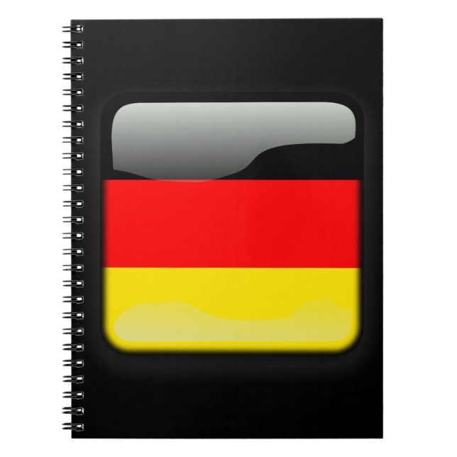 Cuaderno Bandera de Alemania (Frente)